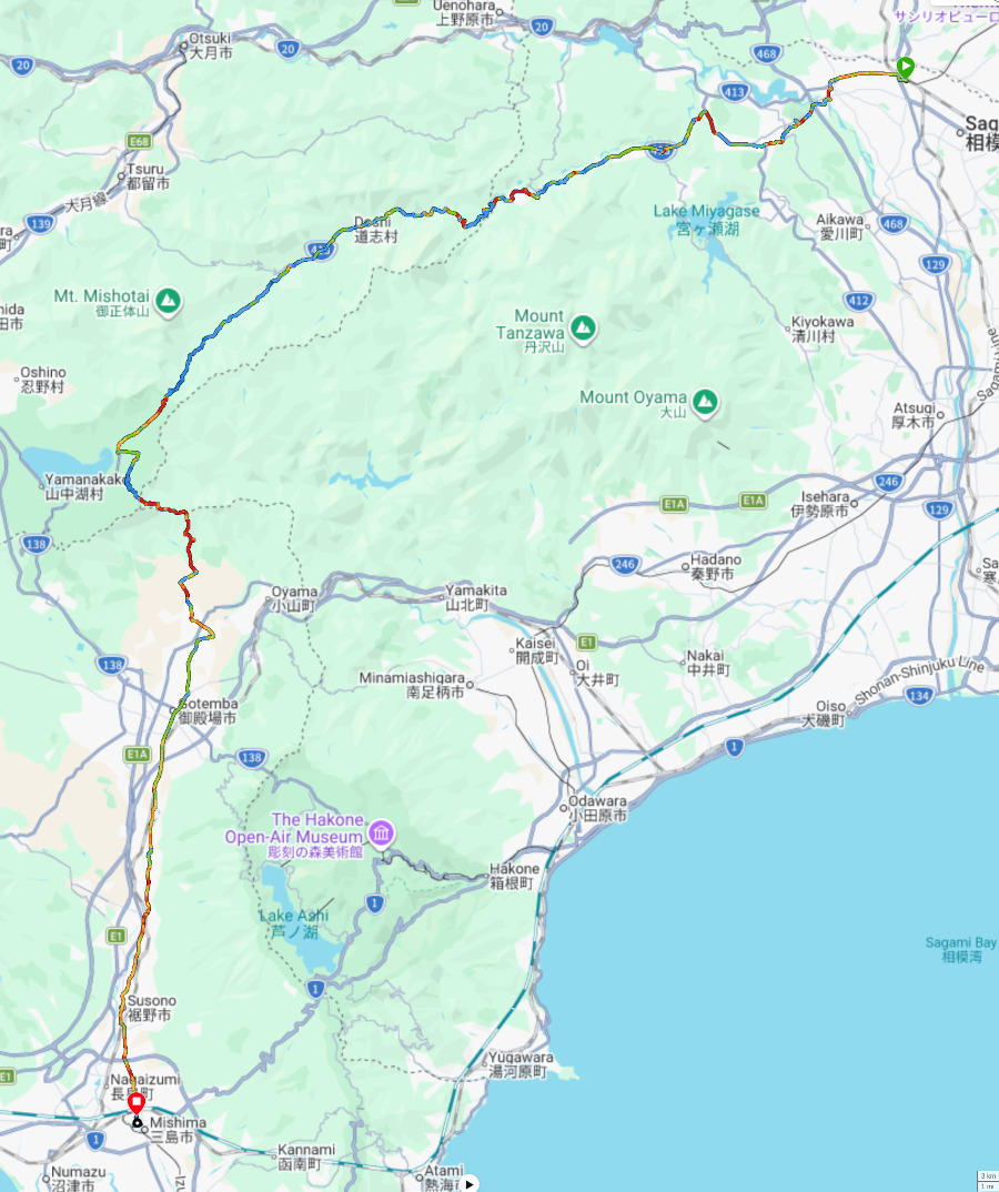 Doshi Ride - Map