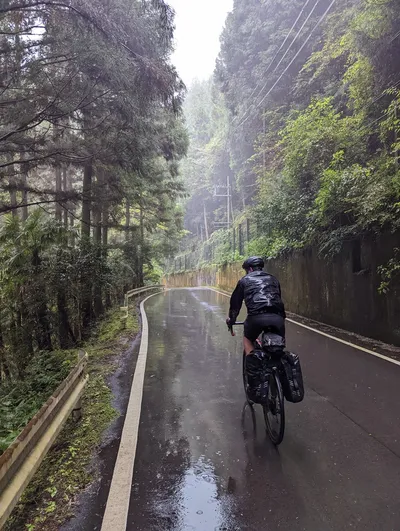 Crossing the Kii Peninsula