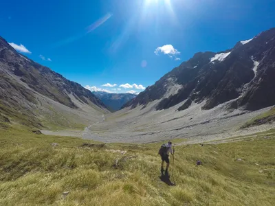 Brodrick Pass in NZ
